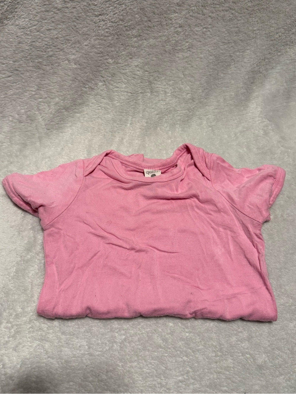 Kate Quinn Pink Bamboo Onesie